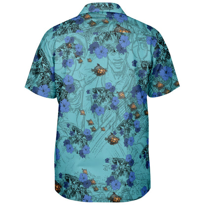 Atlantis Rising Short Sleeve Button-Down Hawaiian Shirt