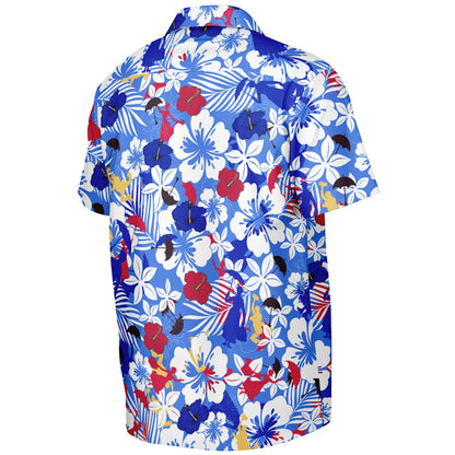 Mary Poppins Short Sleeve Button-Down Hawaiian Shirt