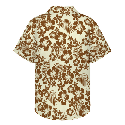 The Mummy Custom Men's Short Sleeve Shirt Button Down