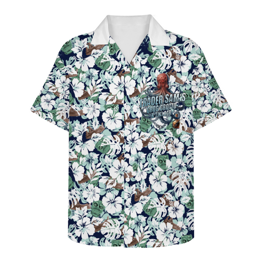 Trader Sam's Custom Men's Short Sleeve Shirts Button Down